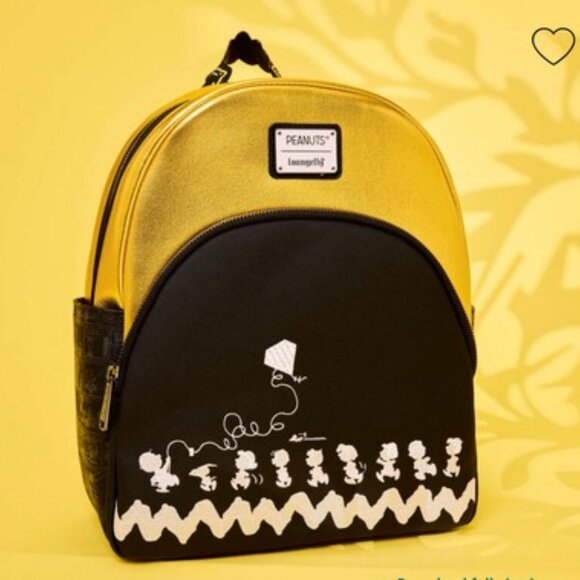 Loungefly Peanuts 75th Anniversary Snoopy and Friends Mini Backpack NWT - Picture 2 of 10